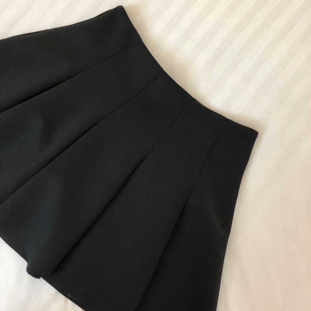 Topshop scuba skater skirt